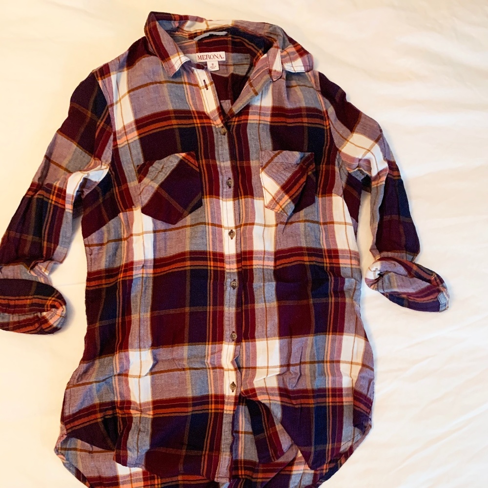 Plaid Button Down